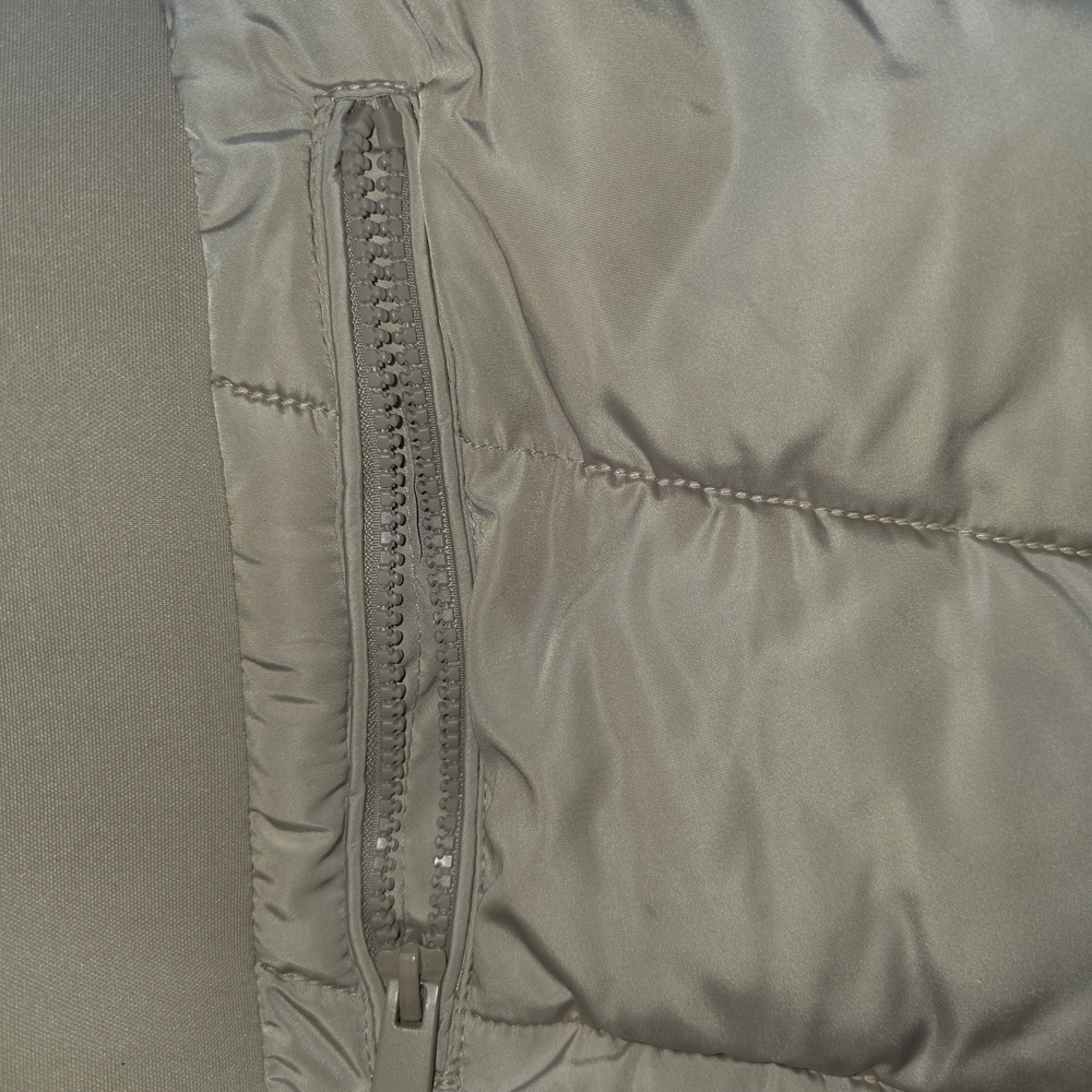 Andrew Marc Women's Faux Fur Hooded Puffer Long Coat Zipper Closure Snap Front - Picture 4 of 12